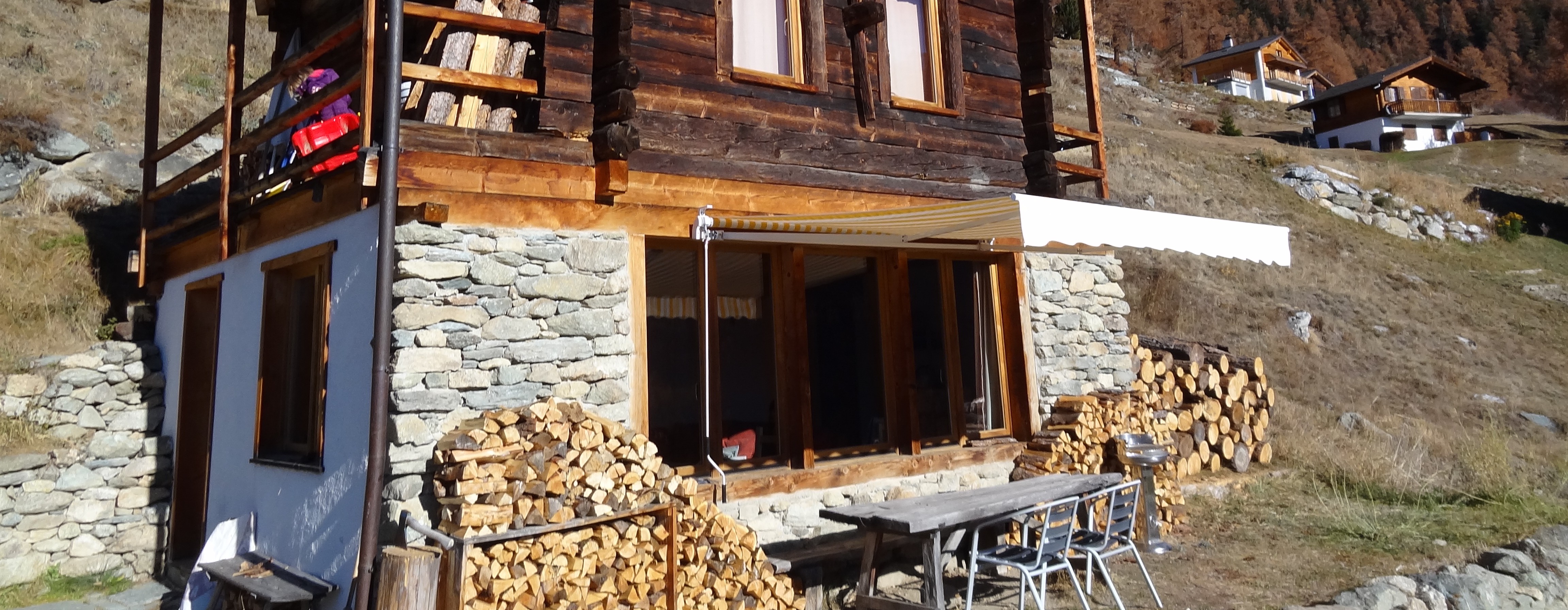 Ferienhaus Schweiz / Chalets im Val d´Hèrens im Wallis